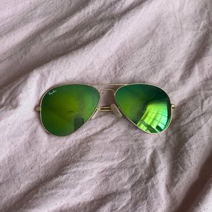 rayban aviator flash lenses